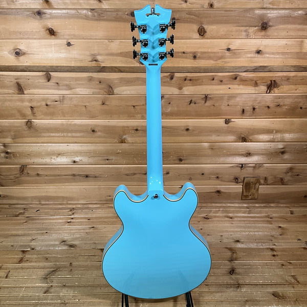 D'Angelico Premier DC Electric Guitar - Sky Blue