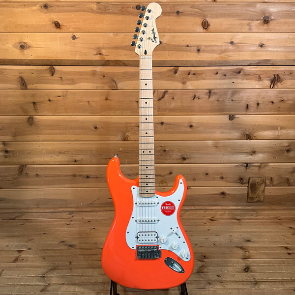 Squier Sonic Stratocaster HSS Electric Guitar - Tahitian Coral
