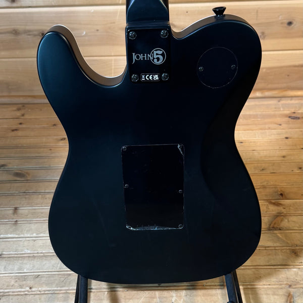Fender John 5 Phantom Telecaster Electric Guitar - Black