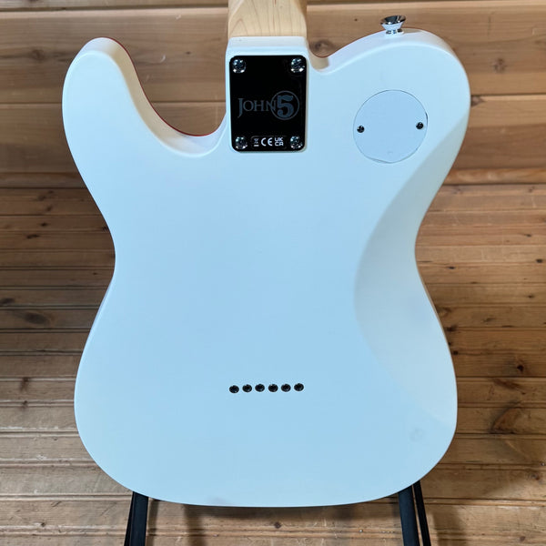 Fender John 5 Ghost Telecaster Electric Guitar - Arctic White