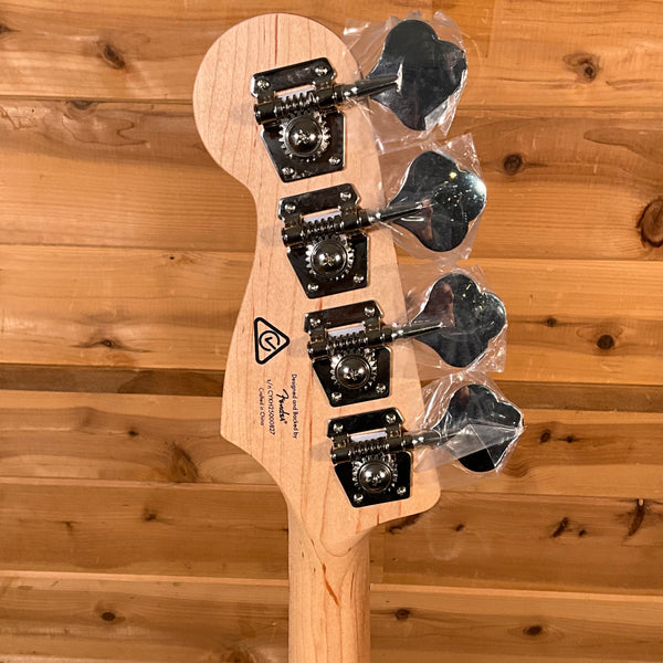 Squier Affinity Series Active Jazz Electric Bass Guitar - Olympic White