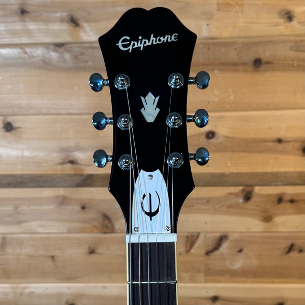 Epiphone Bonehead Riviera Electric Guitar - Dark Tobacco Burst