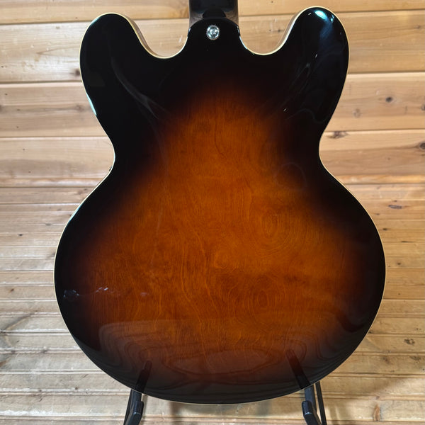 Epiphone Bonehead Riviera Electric Guitar - Dark Tobacco Burst