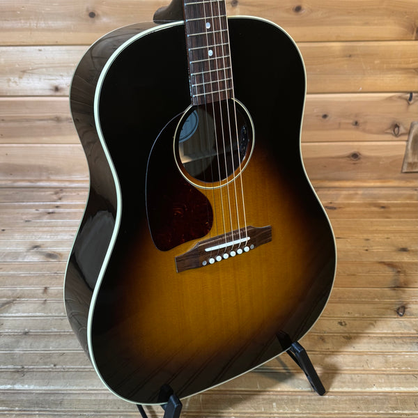Gibson J-45 Standard Left Handed Acoustic Guitar - Vintage Sunburst