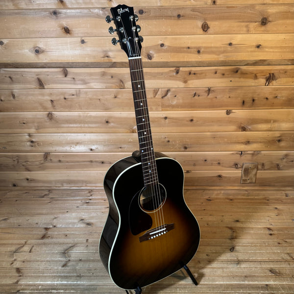 Gibson J-45 Standard Left Handed Acoustic Guitar - Vintage Sunburst