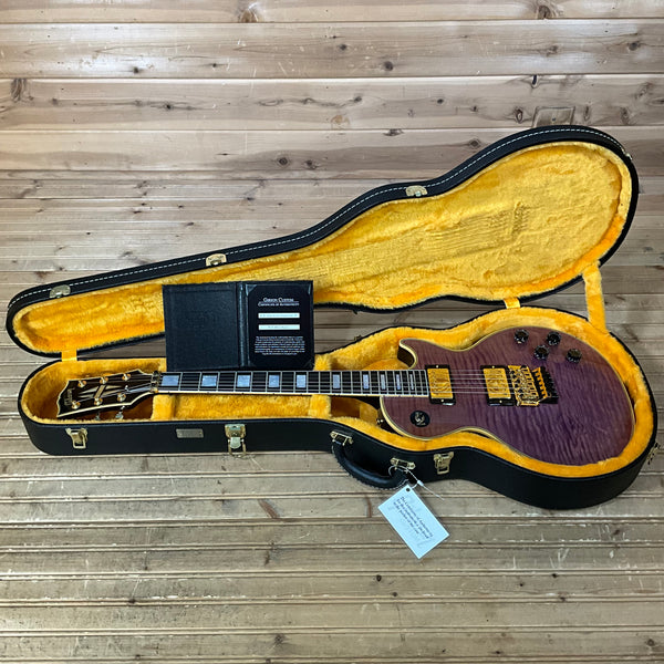 Gibson Custom Les Paul Axcess Figured Top Electric Guitar - Translucent Purple