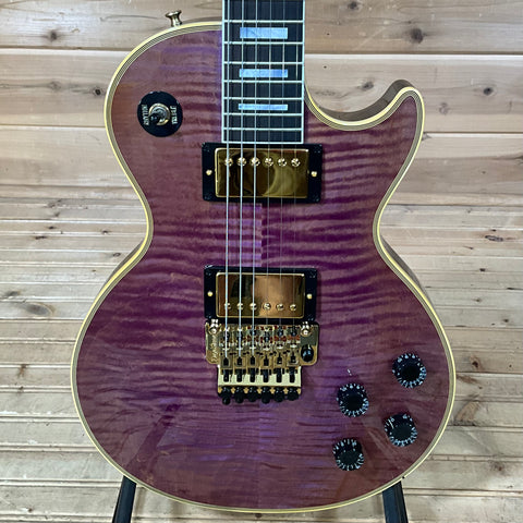 Gibson Custom Les Paul Axcess Figured Top Electric Guitar - Translucent Purple