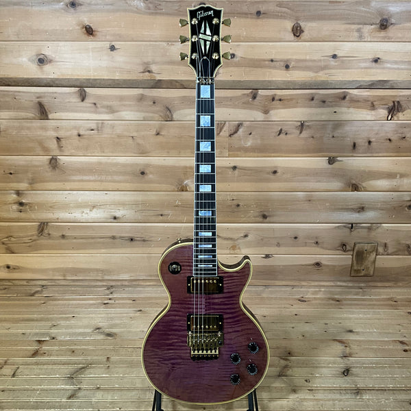Gibson Custom Les Paul Axcess Figured Top Electric Guitar - Translucent Purple