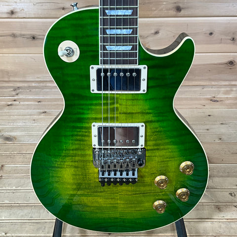 Gibson Custom Les Paul Axcess Figured Top Electric Guitar - Iguana Burst