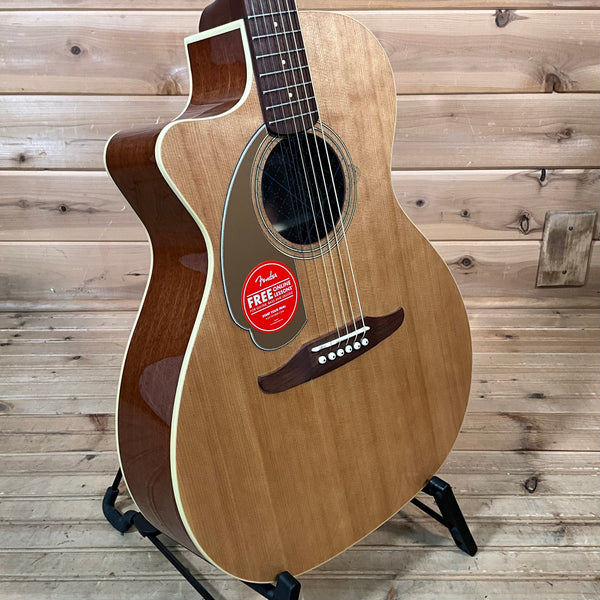 Fender Newporter Player Left-Handed Acoustic Guitar - Natural