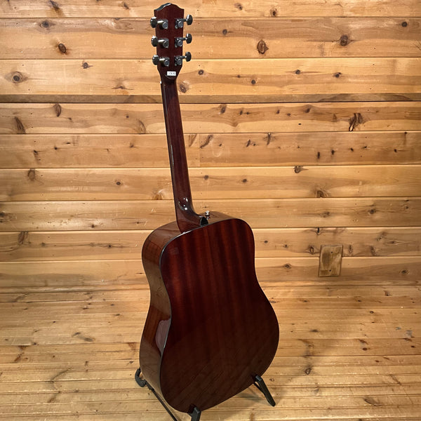 Fender CD-60S Dreadnought Acoustic Guitar - All Mahogany