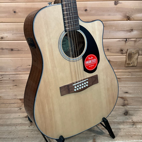 Fender CD-60SCE 12 String Acoustic Guitar - Natural