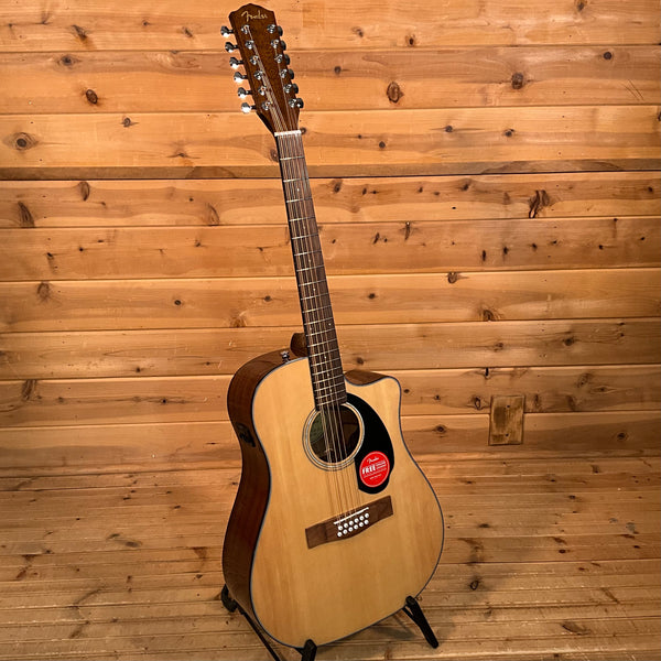 Fender CD-60SCE 12 String Acoustic Guitar - Natural