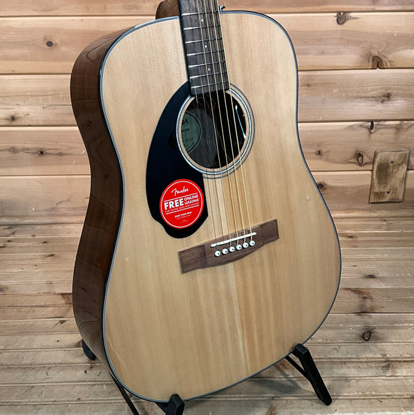 Fender CD-60S Left Handed Acoustic Guitar - Natural