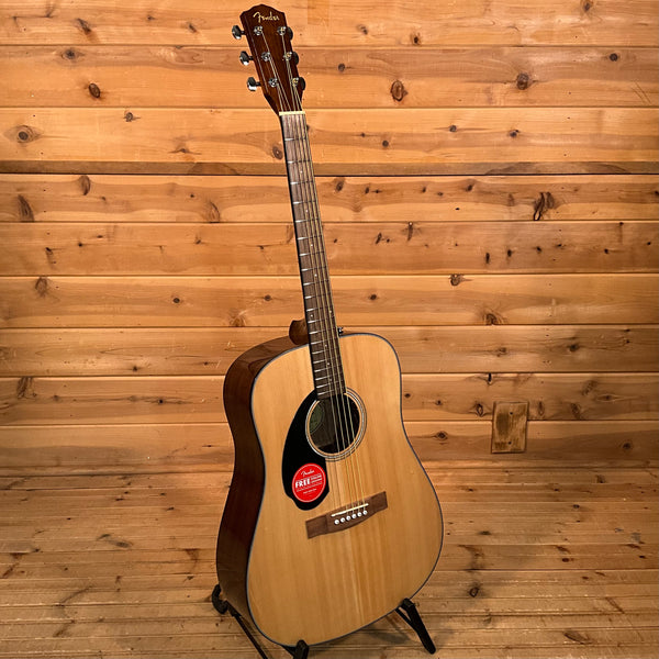 Fender CD-60S Left Handed Acoustic Guitar - Natural