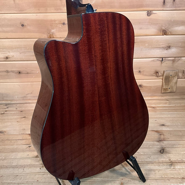 Fender CD-60SCE Dreadnought Acoustic Guitar - All Mahogany