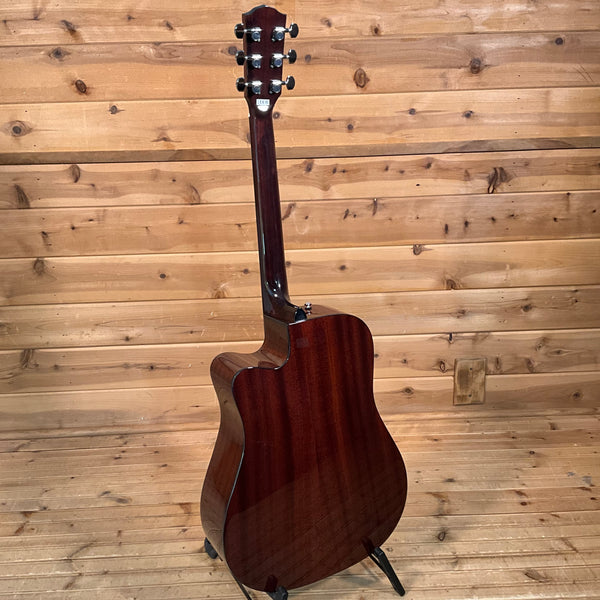 Fender CD-60SCE Dreadnought Acoustic Guitar - All Mahogany