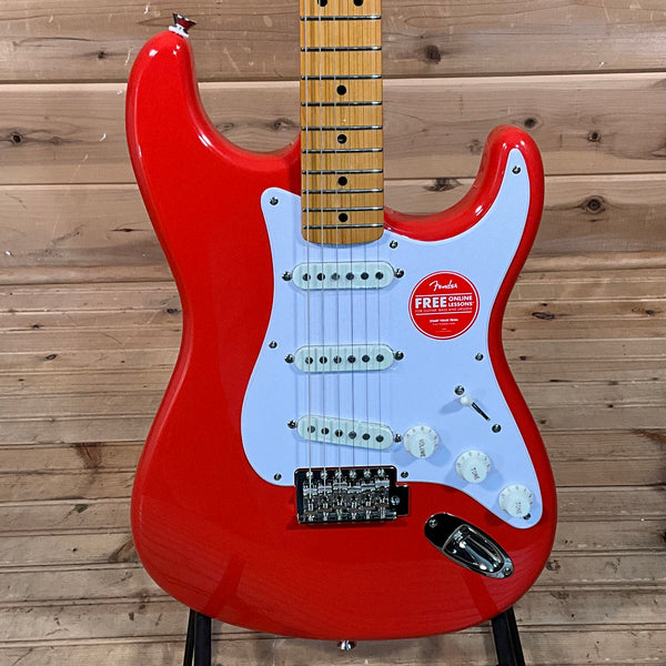 Squier Classic Vibe '50s Stratocaster Electric Guitar - Fiesta Red