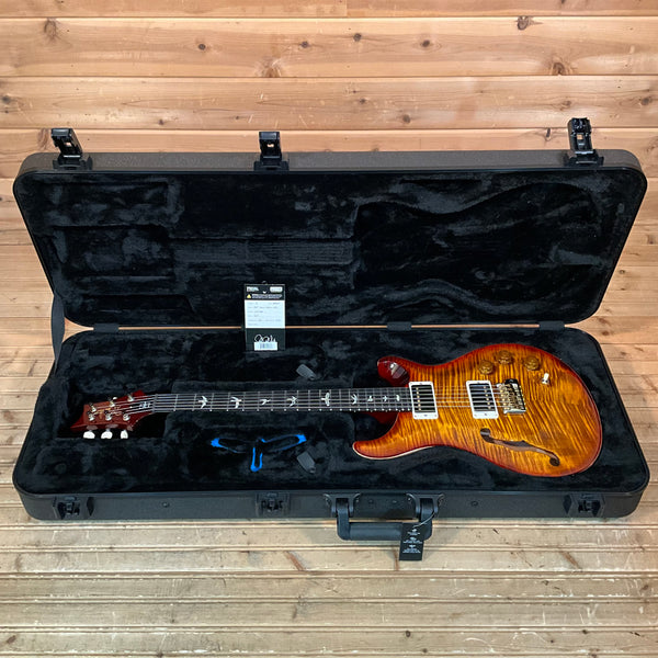 PRS DGT Semi-Hollow Electric Guitar - Dark Cherry Sunburst