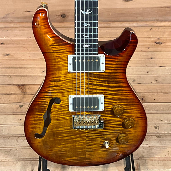 PRS DGT Semi-Hollow Electric Guitar - Dark Cherry Sunburst