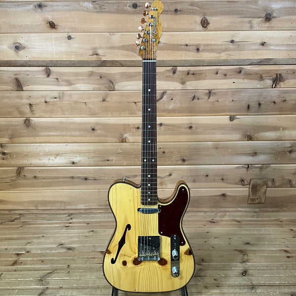 Fender Custom Shop Artisan Knotty Pine Telecaster Thinline - Aged Natural