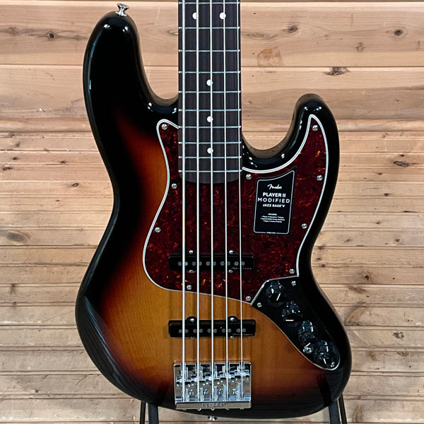 Fender Player II Modified Active Jazz Bass V - 3-Color Sunburst
