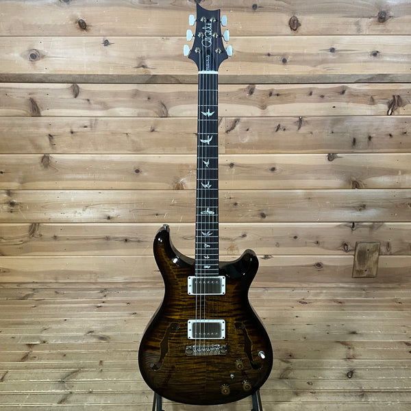 PRS Hollowbody II Piezo Electric Guitar - Black Gold Wrap Around Burst