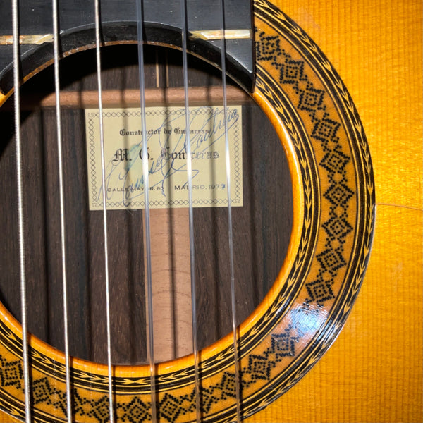 Manuel Contreras 1977 Classical Guitar USED - Natural