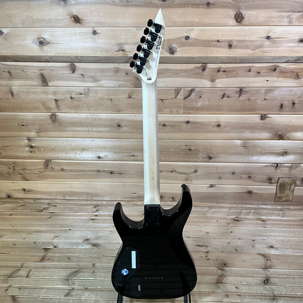 ESP LTD M-1001NT QM Electric Guitar - Charcoal Burst