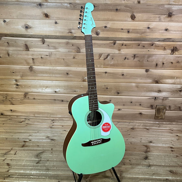 Fender Newporter Player Acoustic Guitar - Surf Green