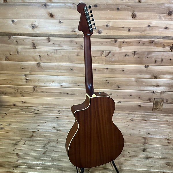 Fender Newporter Player Acoustic Guitar - Surf Green