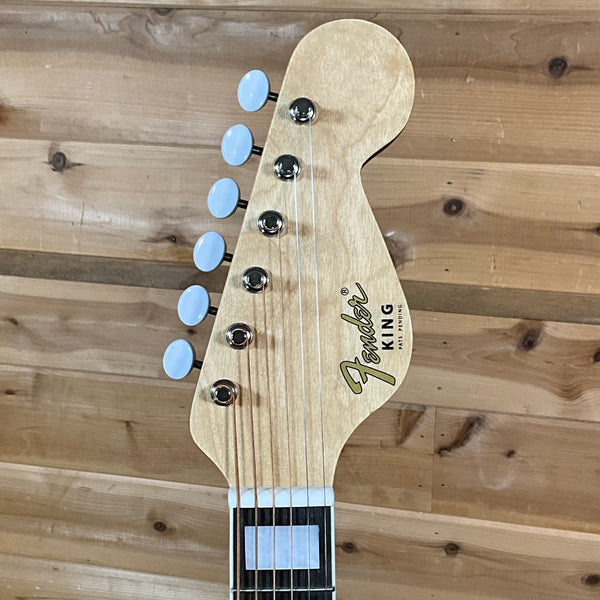 Fender King Vintage Acoustic Guitar - Aged Natural