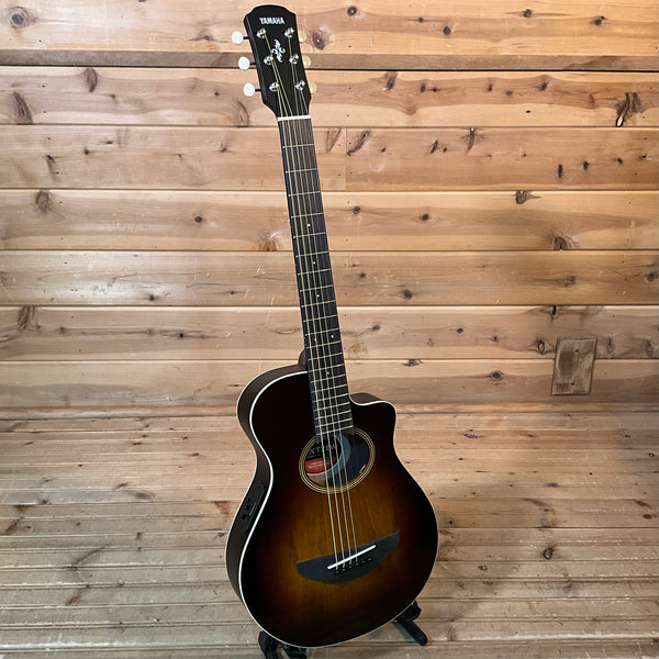 Yamaha APXT2EW Acoustic Guitar - Tobacco Brown Sunburst