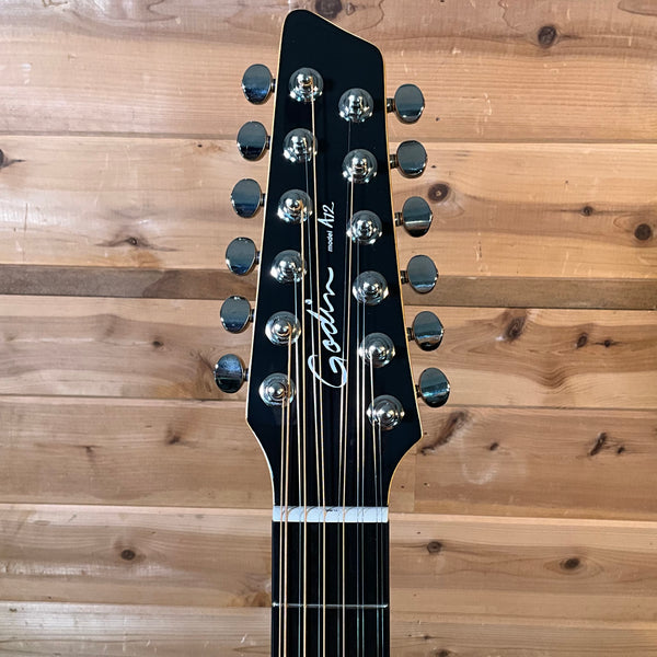 Godin A12 12-String Electric Guitar - Natural