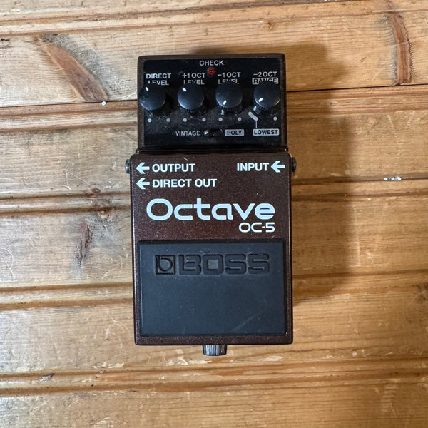 Boss Octave OC-5 Pedal USED