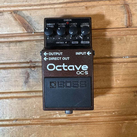 Boss Octave OC-5 Pedal USED