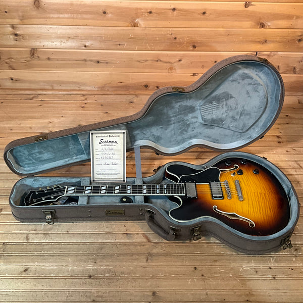 Eastman T59/v Electric Guitar - Antique Sunburst
