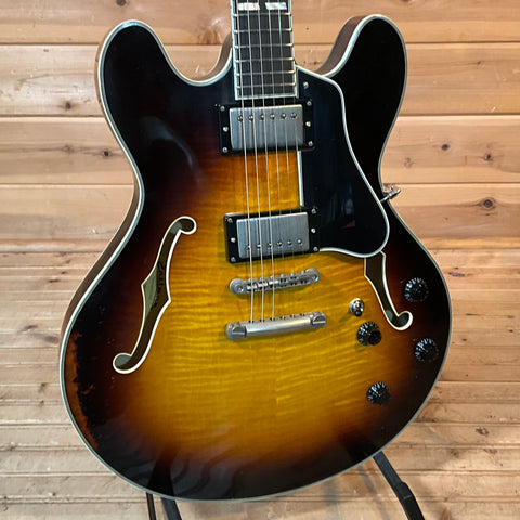 Eastman T59/v Electric Guitar - Antique Sunburst