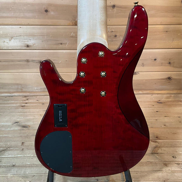 Yamaha TRBJP2 John Patitucci Signature Electric Bass Guitar - Translucent Dark Red