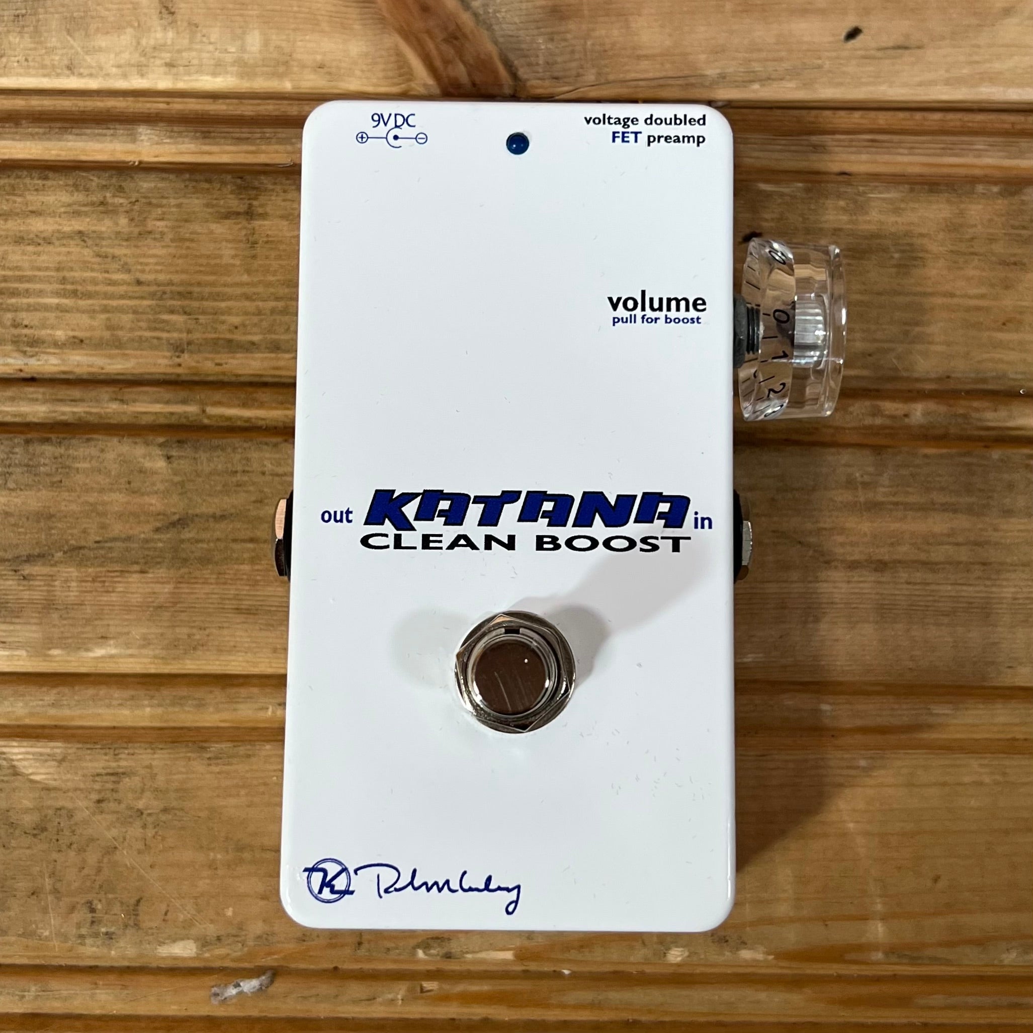 Keeley Enginnering Katana Clean Boost V2 Effects Pedal USED