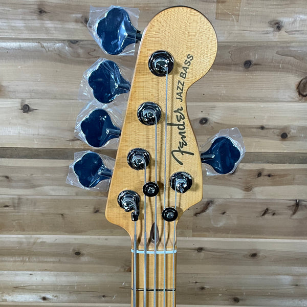 Fender American Ultra II Jazz Bass V Electric Bass Guitar - Avalanche