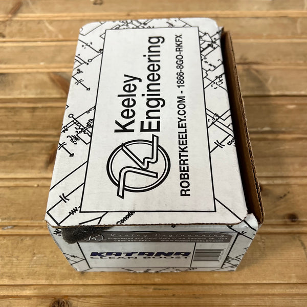 Keeley Enginnering Katana Clean Boost V2 Effects Pedal USED