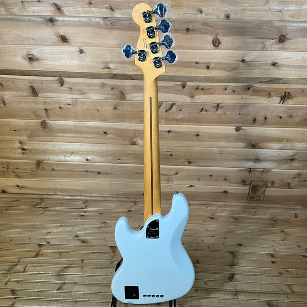 Fender American Ultra II Jazz Bass V Electric Bass Guitar - Avalanche
