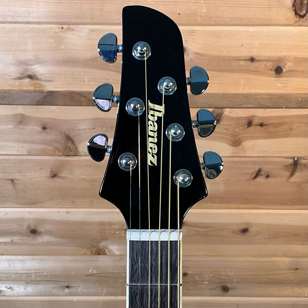 Ibanez TCY10E Acoustic Guitar - Black High Gloss