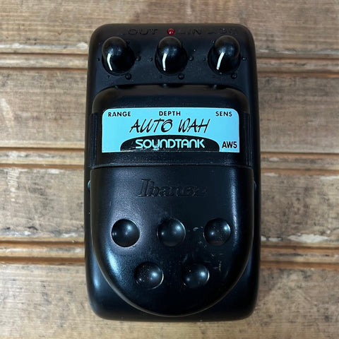 Ibanez '80s Soundtank AW-5 Autowah Effects Pedal USED