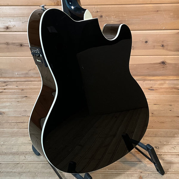 Ibanez TCY10E Acoustic Guitar - Black High Gloss