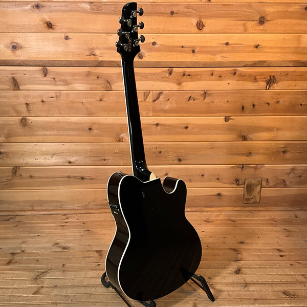 Ibanez TCY10E Acoustic Guitar - Black High Gloss