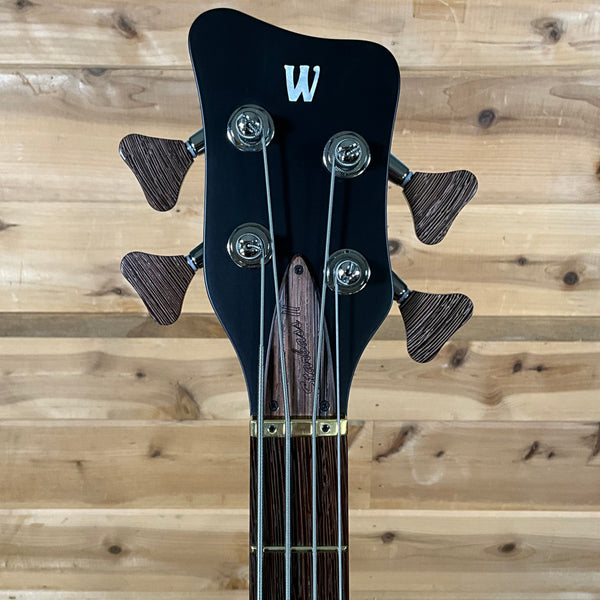 Warwick Masterbuilt Star Bass II Bubinga 4-String Electric Bass - Natural Transparent Satin