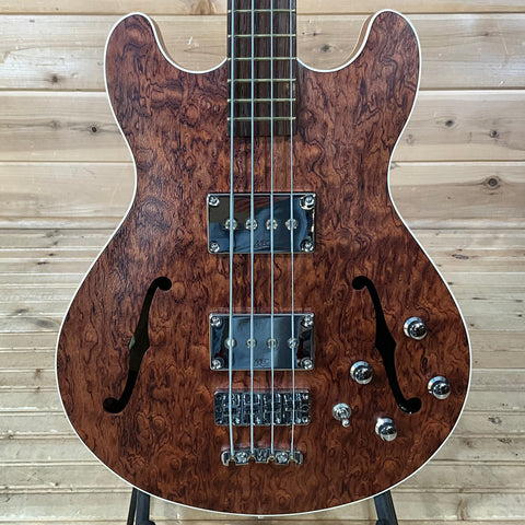 Warwick Masterbuilt Star Bass II Bubinga 4-String Electric Bass - Natural Transparent Satin
