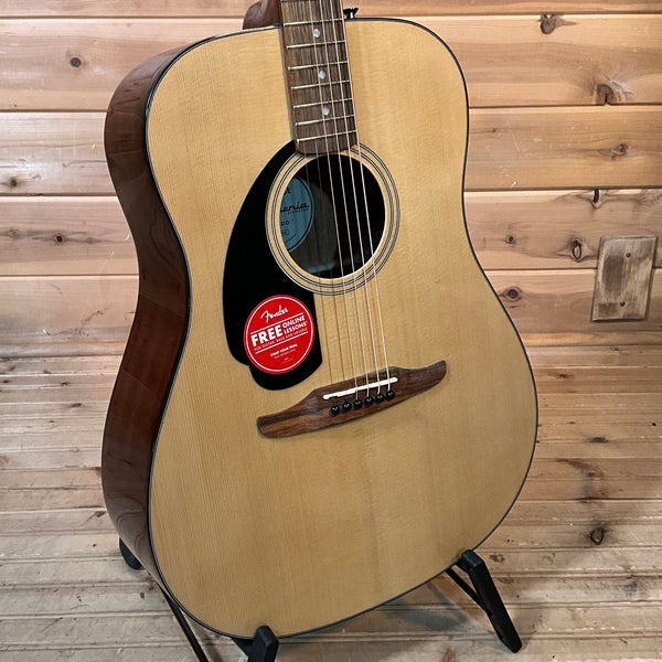 Fender California Standard Redondo Left Handed Acoustic Guitar - Natural